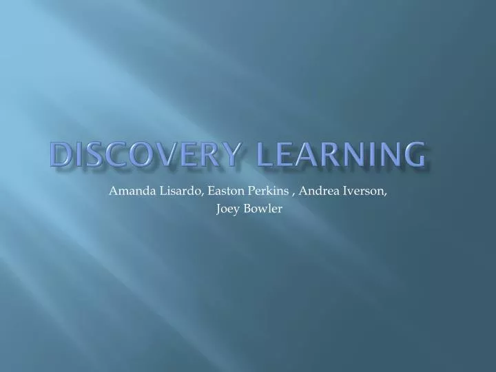 discovery learning