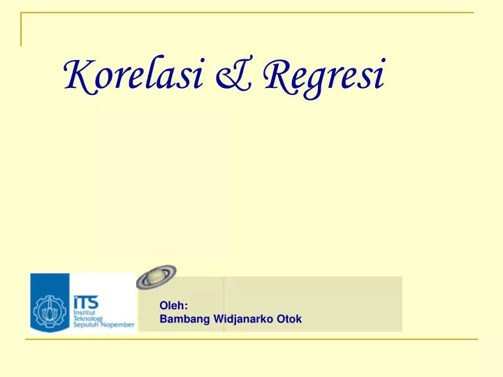 korelasi regresi