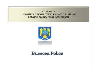 Bucecea Police