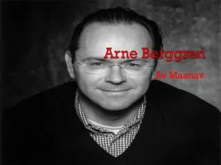 arne berggren