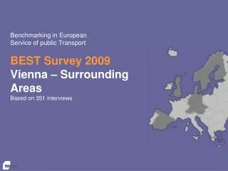 Benchmarking in European Service of public Transport