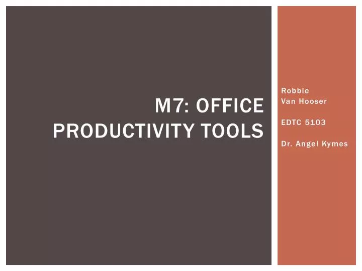 m7 office productivity tools