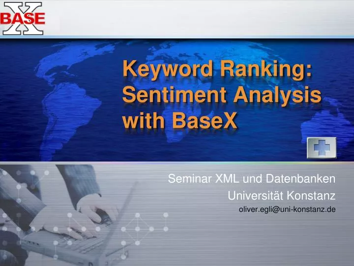 keyword ranking sentiment analysis with basex