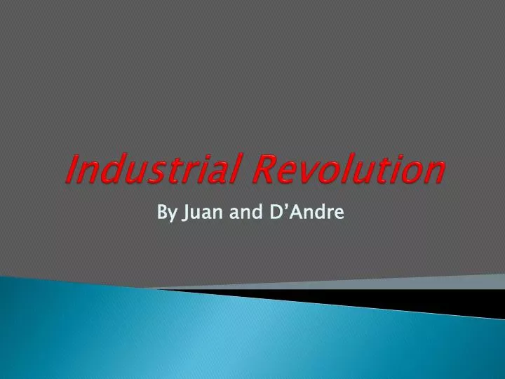 industrial revolution