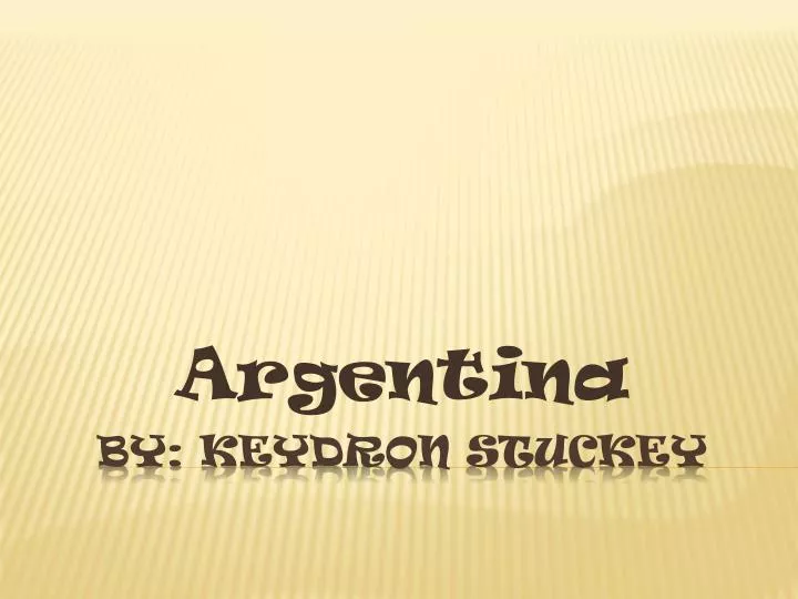 argentina