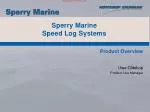 Sperry Marine Speed Log Systems - slide 1