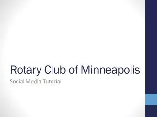 Rotary Club of Minneapolis