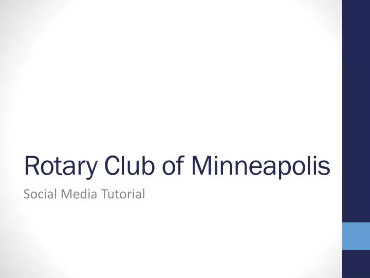 Rotary Club Of Minneapolis N 