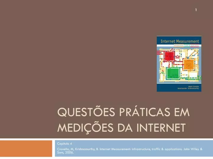 quest es pr ticas em medi es da internet