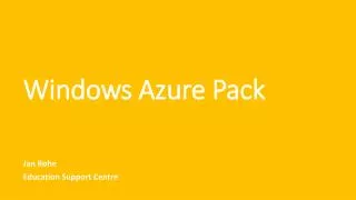 windows azure pack