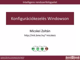 konfigur ci kezel s windowson