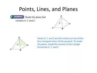 points lines and planes