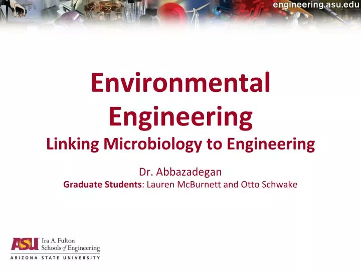 environmental engineering linking microbiology to engineering