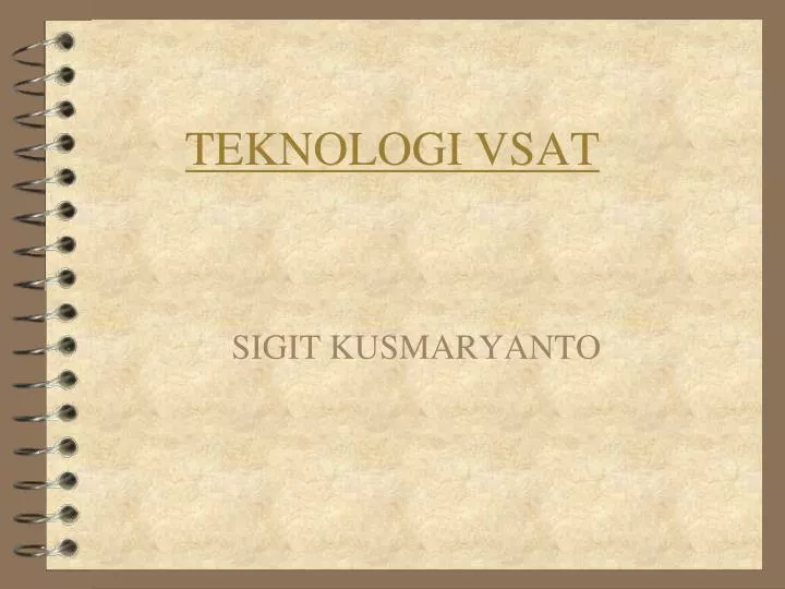 teknologi vsat