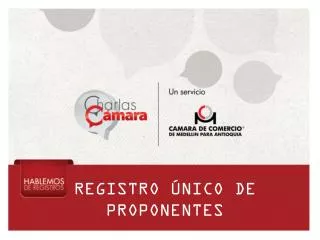 registro nico de proponentes