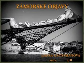 z morsk objavy