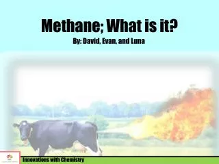 Methane; What is it?