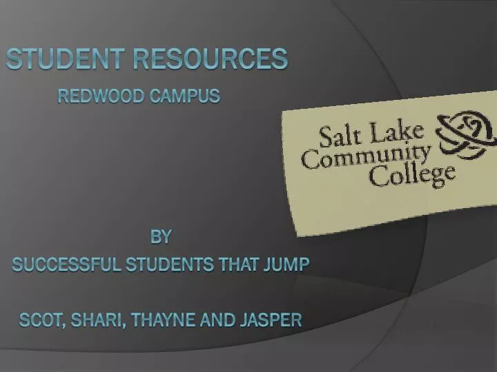 by successful students that jump scot shari thayne and jasper