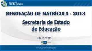 secretaria de estado de educa o
