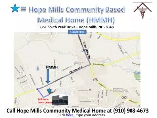 = Hope Mills Community Based Medical Home (HMMH)