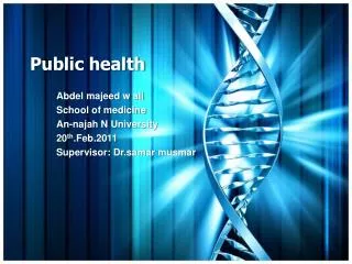 Public health