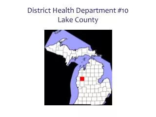 District Health Department #10 Lake County