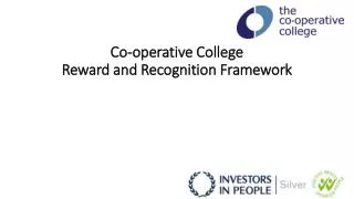 Co-operative College Reward and Recognition Framework