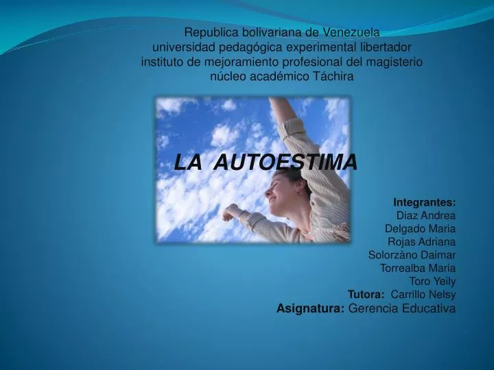 Ppt La Autoestima Powerpoint Presentation Free Download Id3170120 1565