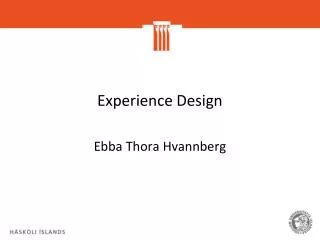 Experience Design