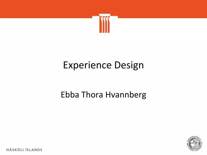 experience design