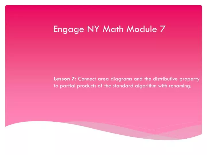 engage ny math module 7
