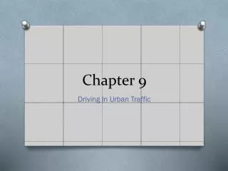 Chapter 9