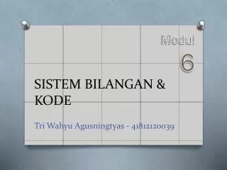 sistem bilangan kode