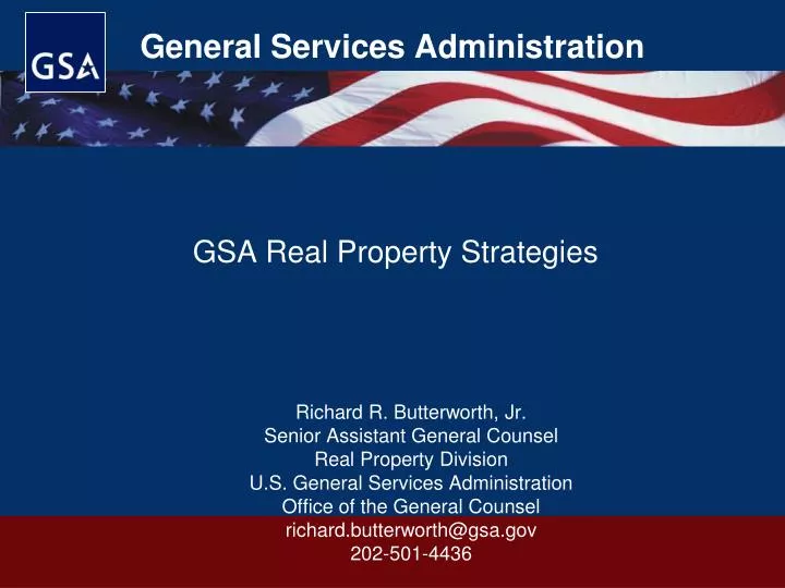 general services administration