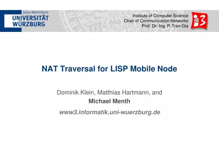 nat traversal for lisp mobile node