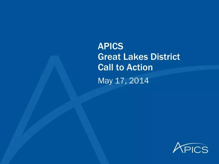apics great lakes district call to action