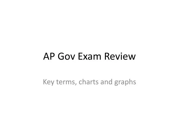 ap gov exam review