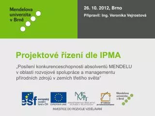 projektov zen dle ipma