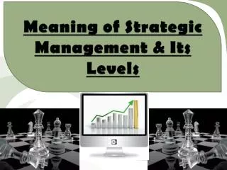 Meaning of Strategic Management &amp; Its Levels