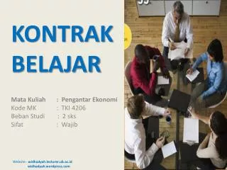 kontrak belajar