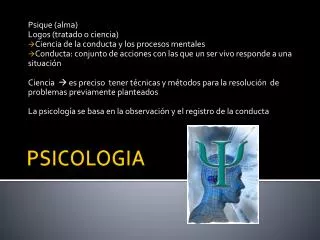 psicologia