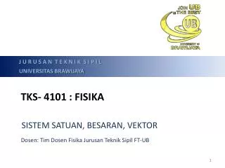 TKS- 4101 : FISIKA