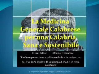 La Medicina Generale Calabrese per una Calabria Sana e Sostenibile