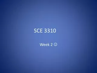SCE 3310