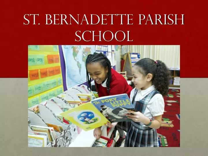 st bernadette parish school