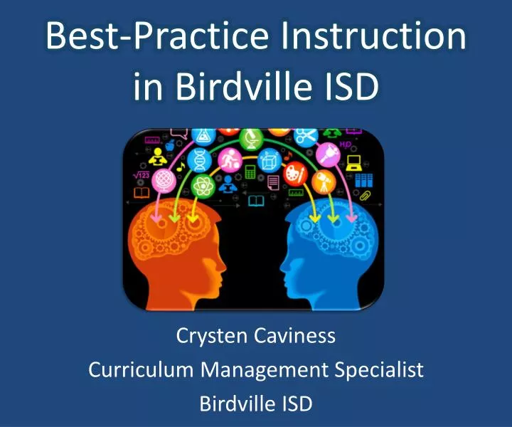 best practice instruction in birdville isd