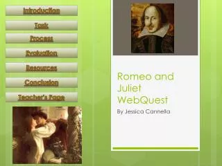 Romeo and Juliet WebQuest