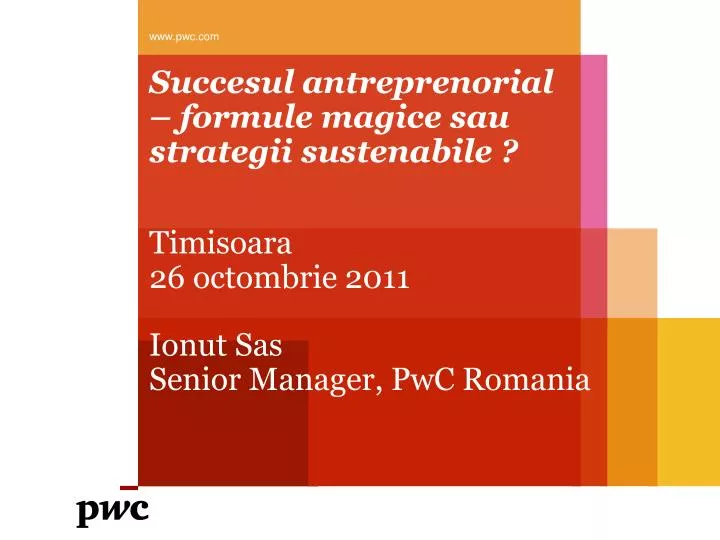 succesul antreprenorial formule magice sau strategii sustenabile