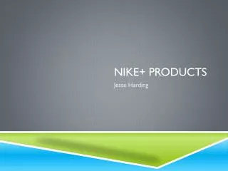 Nike+ Products