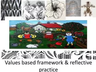 Values based framework &amp; reflective practice